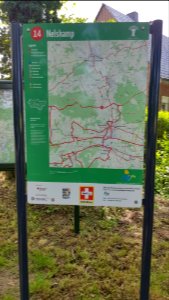 Radrevier.ruhr Knotenpunkt 14 Nelskamp Karte