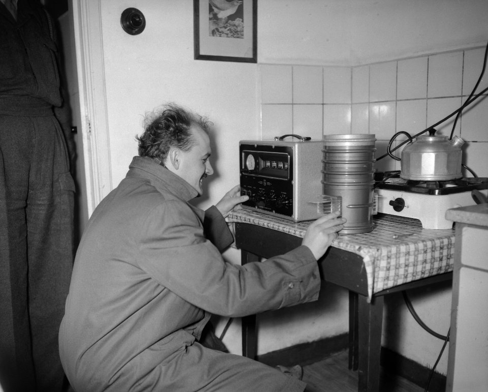 Radioactief onderzoek van de schoorsteen, Bestanddeelnr 909-3406