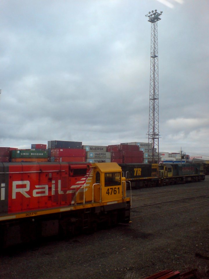 Rail Freight Yard Southwest Dunedin