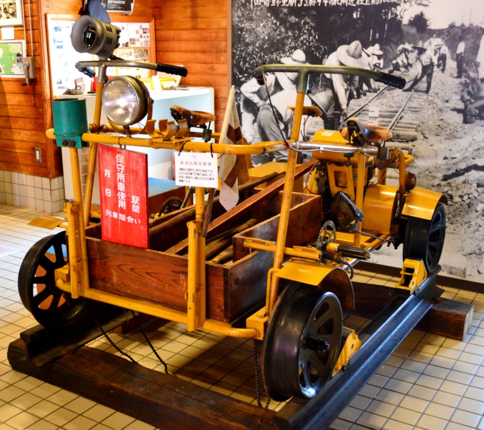 Rail Cycle in Kanoya City Railway Museum