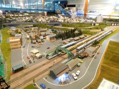 Railway layouts at The Diorama Kyoto Japan 05