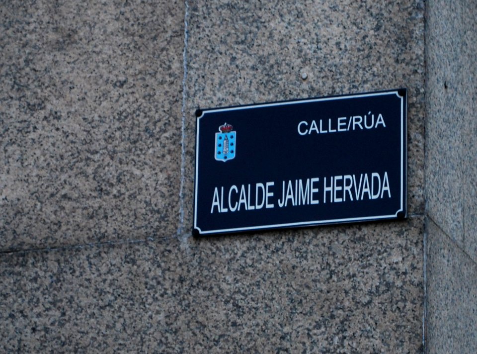 Rúa Alcalde Jaime Hervada A Coruña