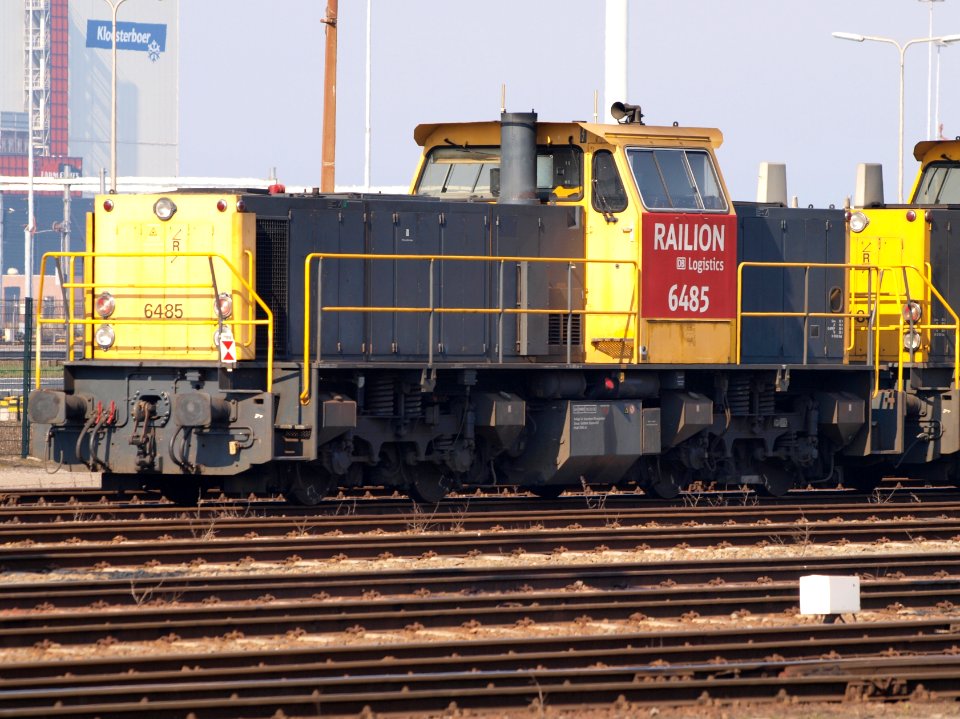 Railion 6485 Chris DB Logistics 21March2009
