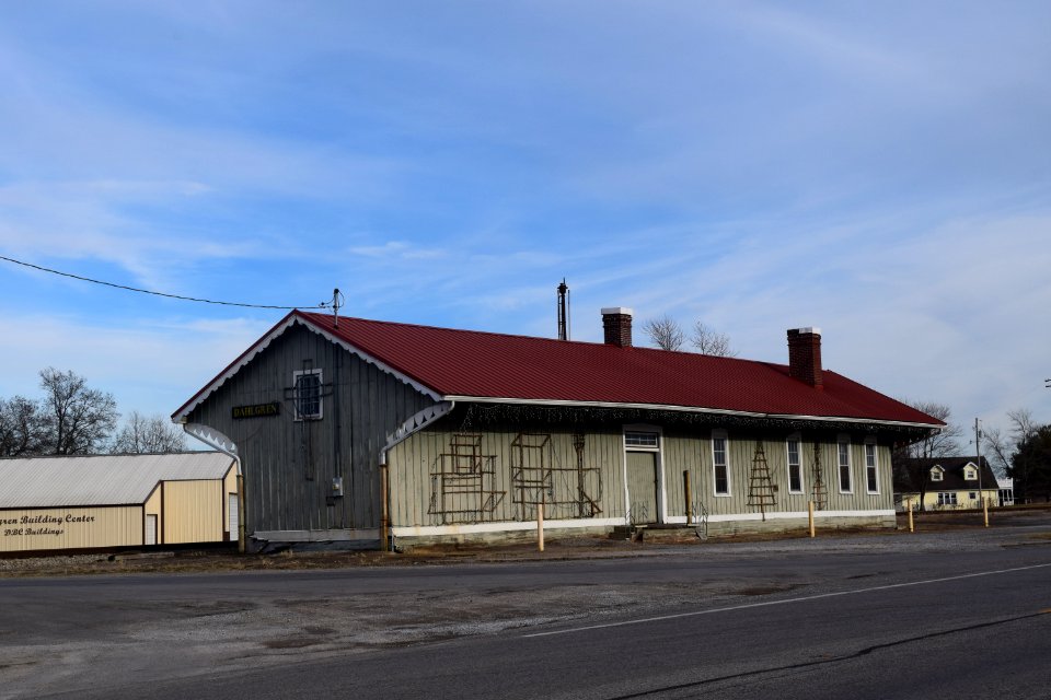 Railroad depot, Dahlgren, IL