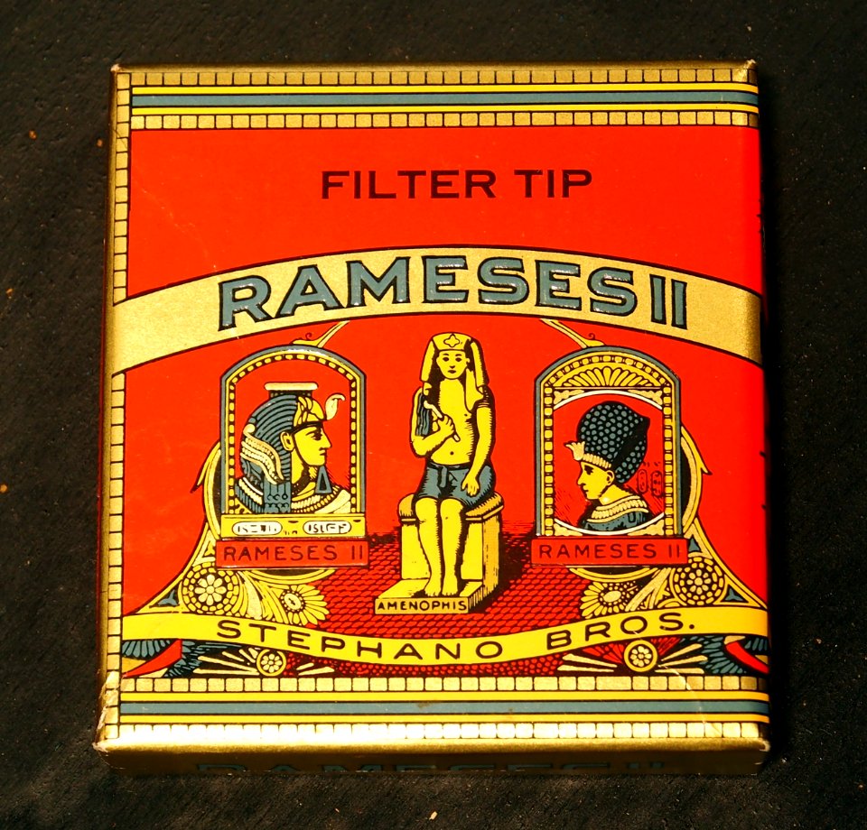 Rameses II, Stephano Bros cigarettes