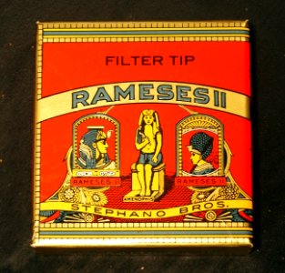 Rameses II, Stephano Bros cigarettes