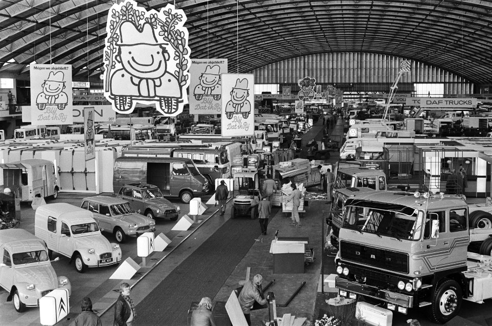 RAI tentoonstelling bedrijfsautos overzicht, Bestanddeelnr 929-5639