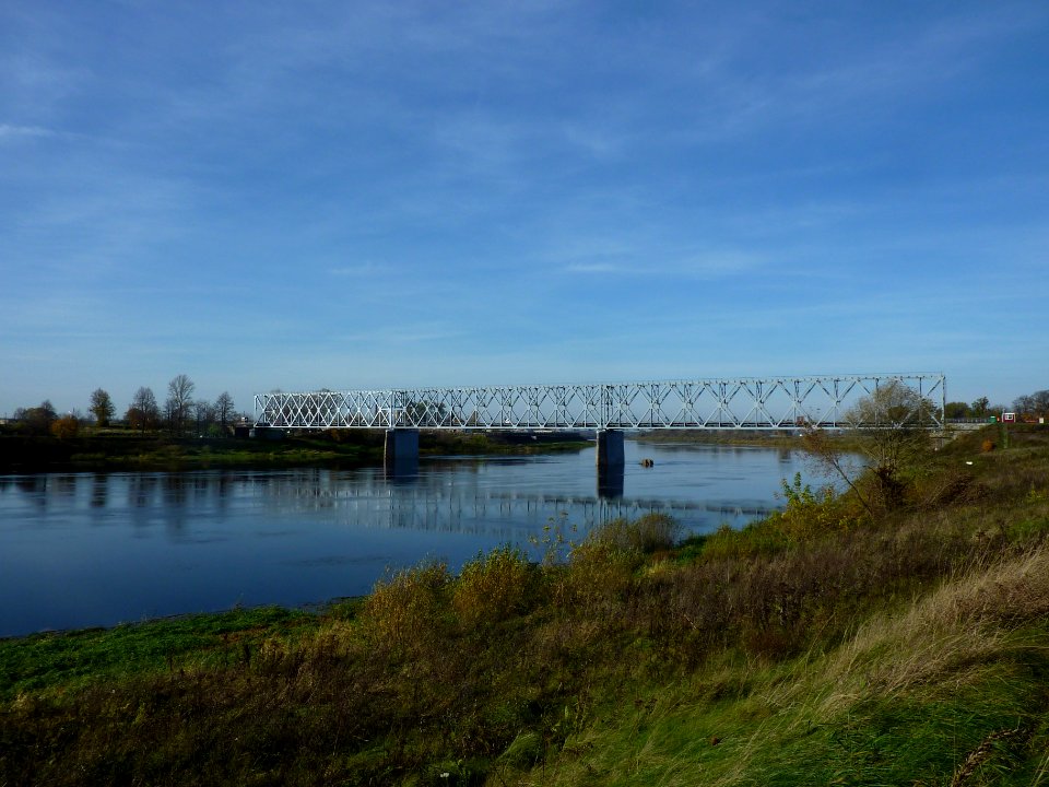 Railway bridge in Daugavpils
