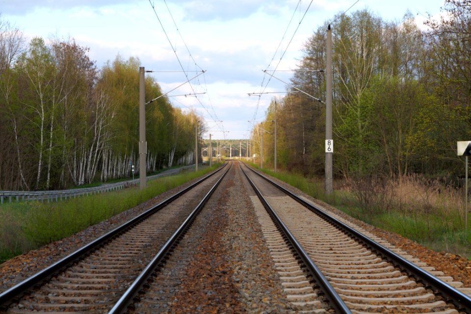 Railway Cottbus-Guben 2021-04-24 06
