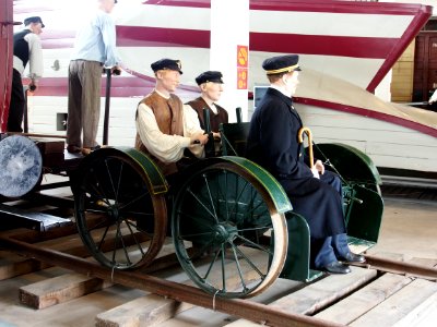 Railway trolley for inspection, pic1