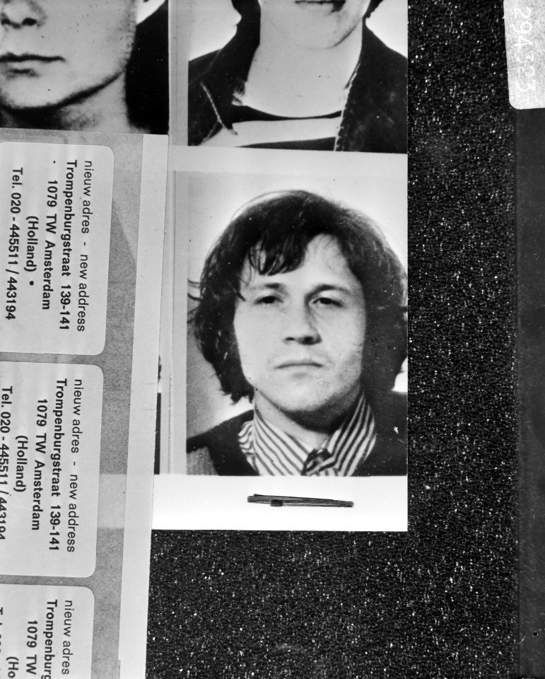 RAF-lid Christoph Wackernagel een van de in Amsterdam neergeschoten leden, Bestanddeelnr 929-4323