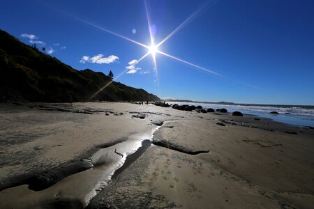 New zealand beach