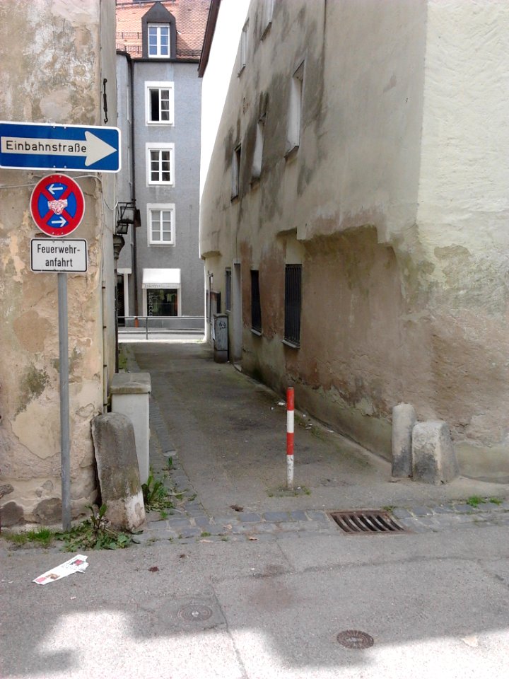 Radabweiser Eichstätt Pedettistr–Turmgasse