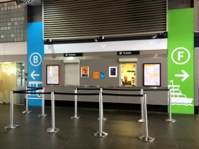 Railway Ticket Office at Circular Quay