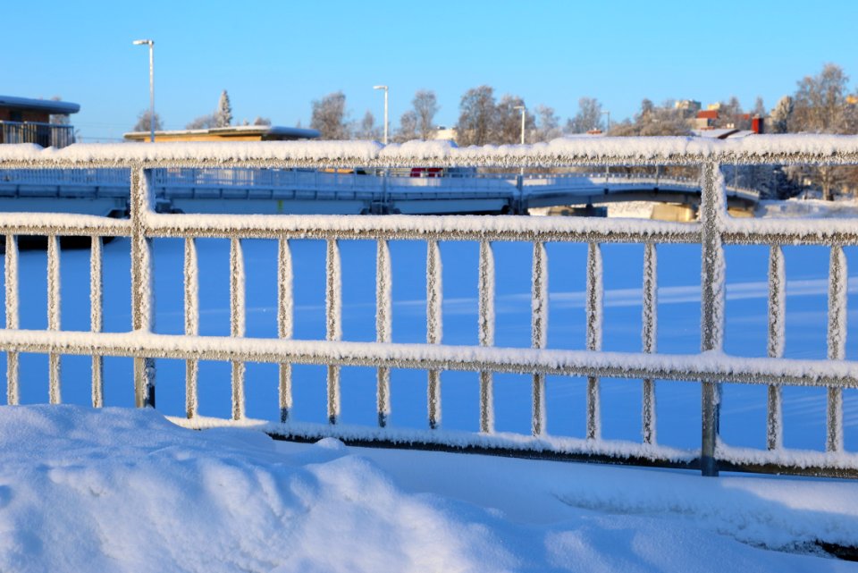 Railing Oulujoki Oulu 20190126