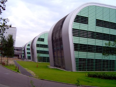 Radboud, bâtiment Huygens, l'arrière