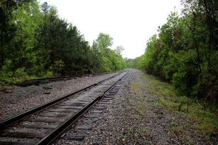 Railroad Tracks, Whittier Mill Village, Atl GA April 2018