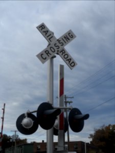Railroad Crossing Signal 2 photo