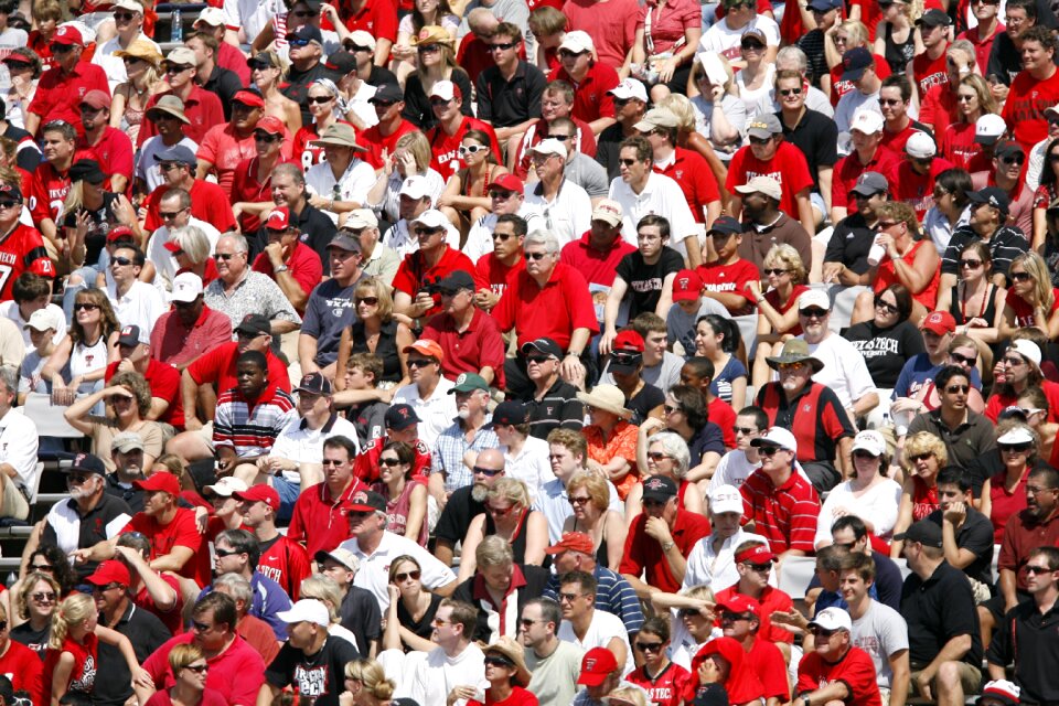 Sports fans fans stadium crowd photo