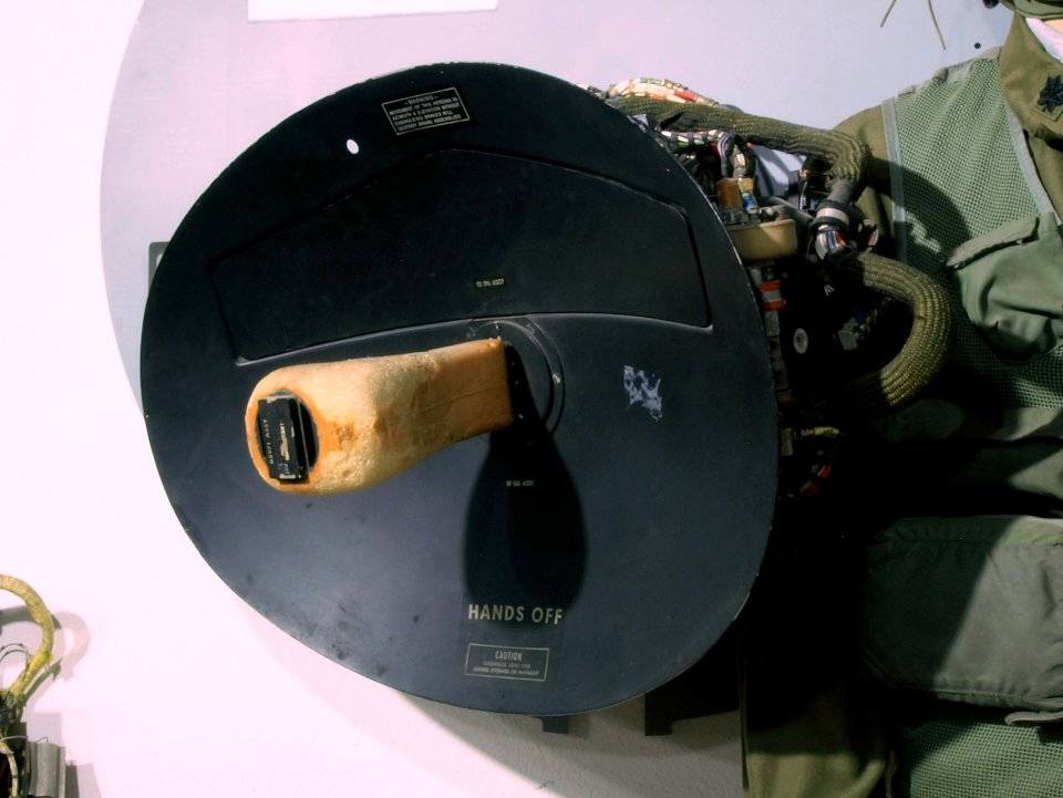 Radar dish of a F-104 Starfighter