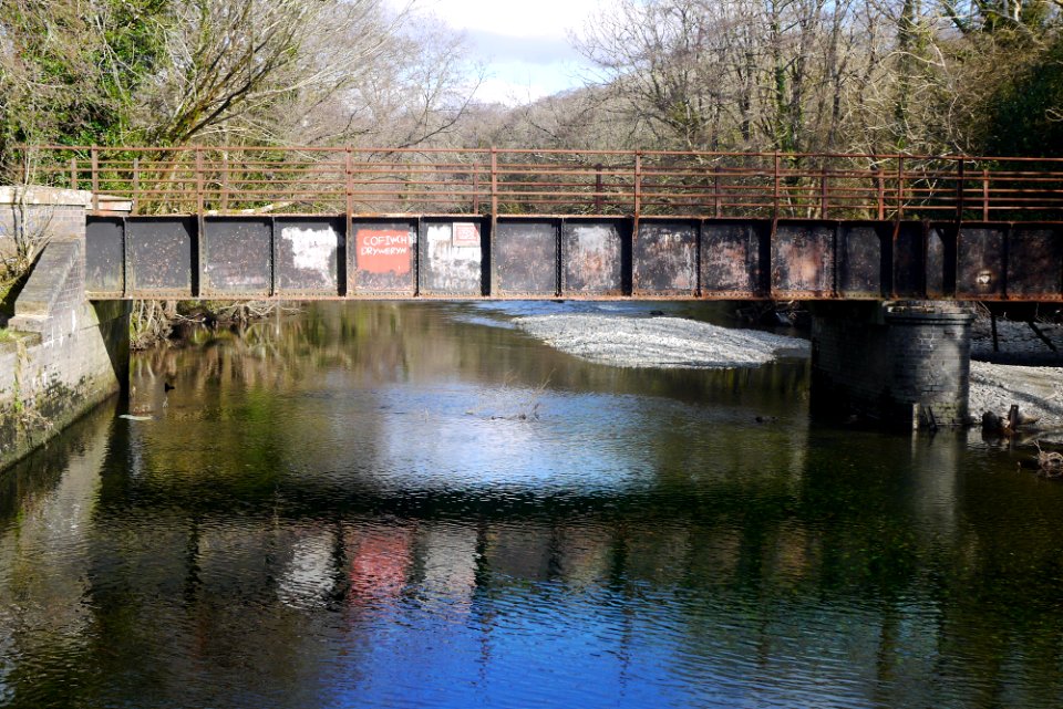 Railway Bridge (disused) over Afon Wnion