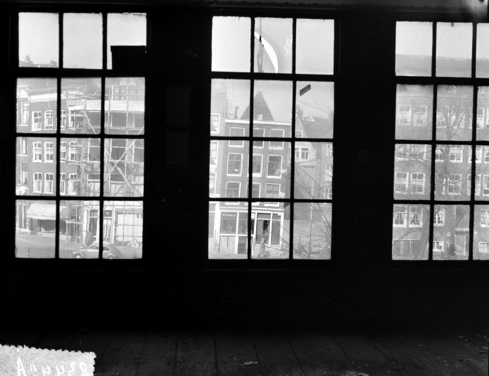 Ramen met doorkijk (Amsterdam), Bestanddeelnr 934-7168