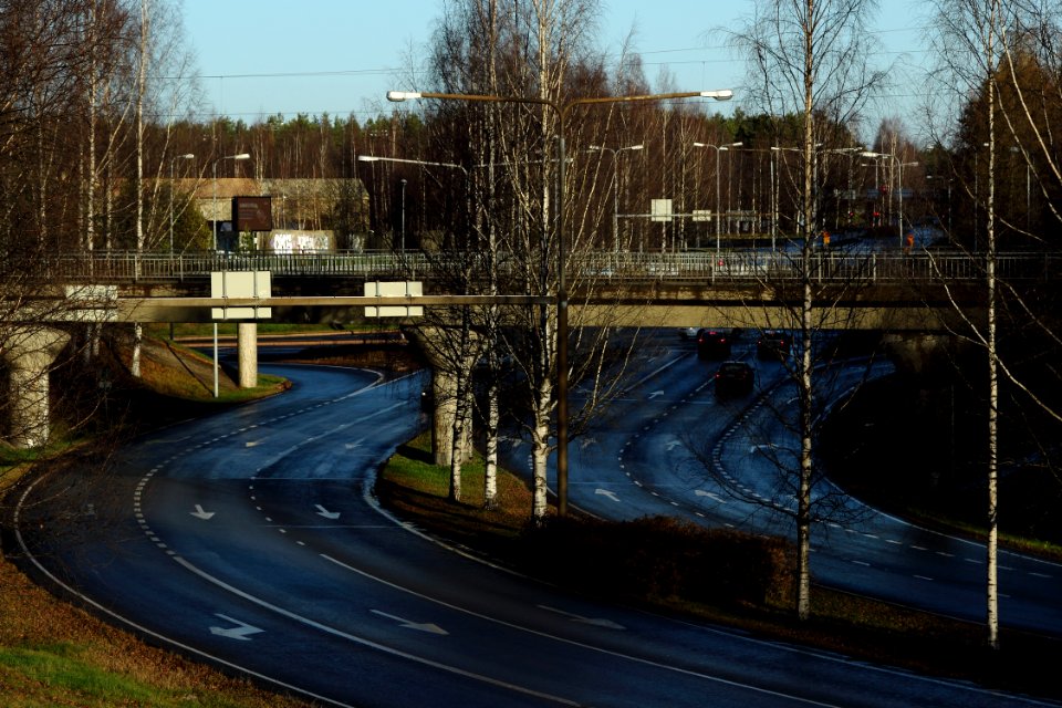 Railway Bridge over Tulliväylä Oulu 20151101