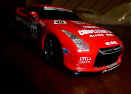 Radio controlled model car of MOTUL NISMO GT-R Ver.Tokachi 24h race (4)