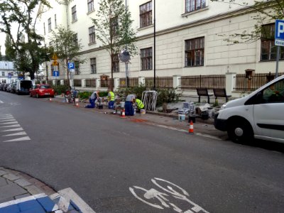 Rajska montaż parkingu rowerowego IMG 20180906 120749