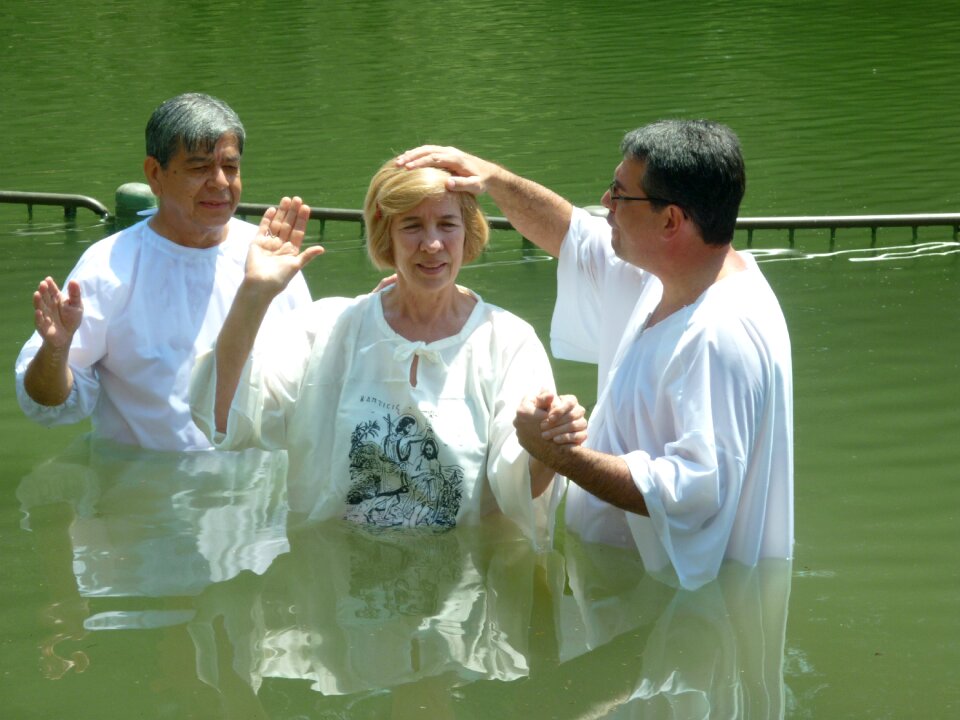 Yardenit israel baptizing photo