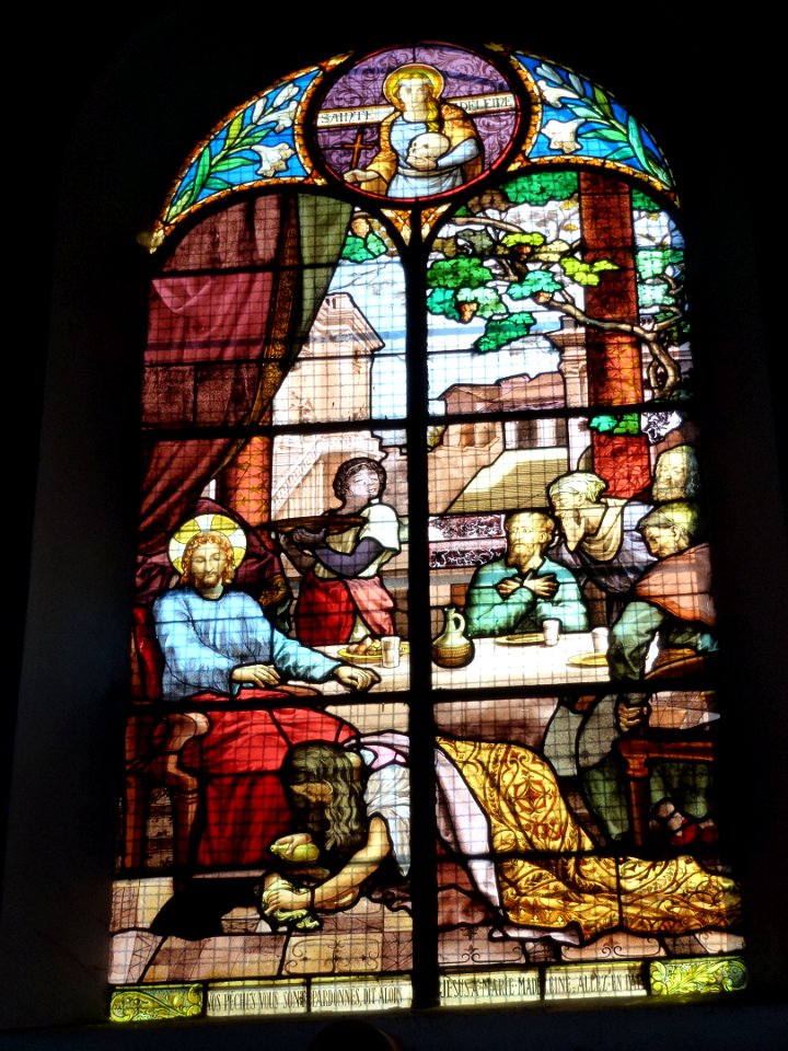 Raismes (Nord, Fr) Église Saint-Nicolas, vitrail 11
