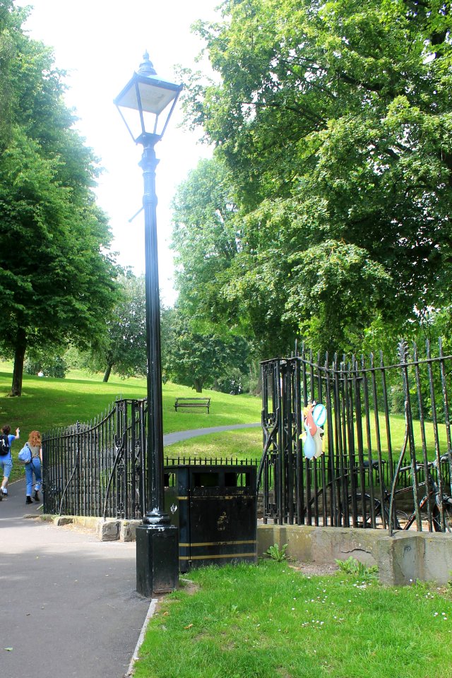 Railings, Gates And Pier To Brandon Hill Across South West End Of Great George Street