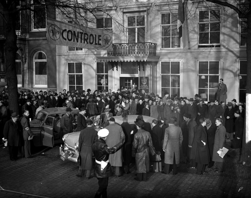 Ralley de Monte Carlo . Overzicht controlepost, Bestanddeelnr 903-2092