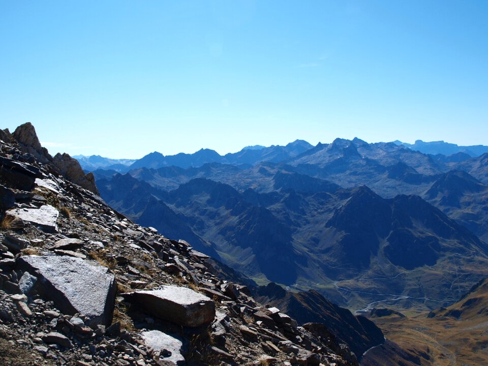 View panorama pyrénées