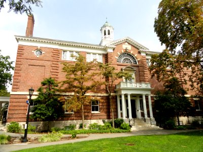 Radcliffe Gymnasium - Radcliffe Yard, Harvard University, Cambridge, Massachusetts, USA - DSC04484