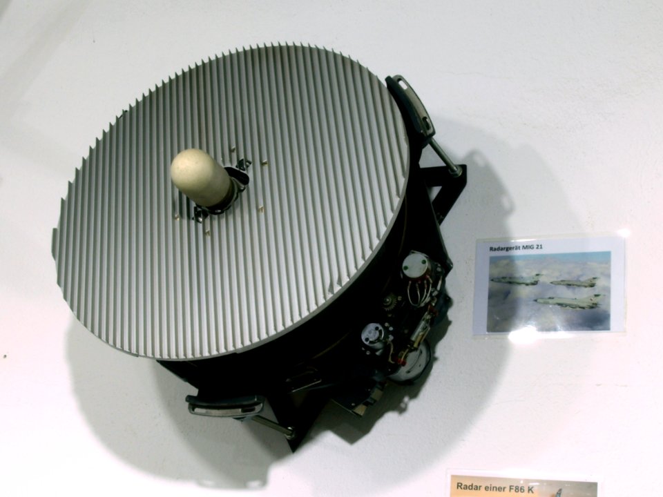 Radar dish of a MiG-21