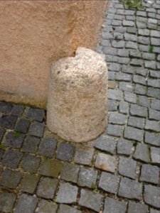 Radabweiser Eichstätt Pfarrgasse (Domplatz 1) (1)