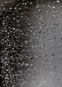 Raindrops on a window in Brastad 2 photo