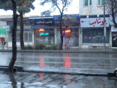 Rainy day of Nowruz - Nishapur 8