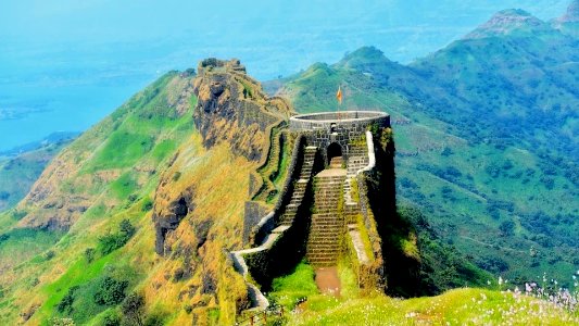 Rajgad Fort in Pune, Maharashtra
