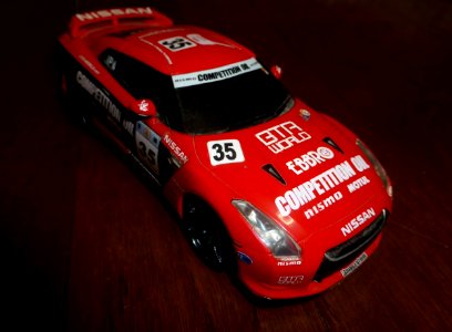 Radio controlled model car of MOTUL NISMO GT-R Ver.Tokachi 24h race (3)