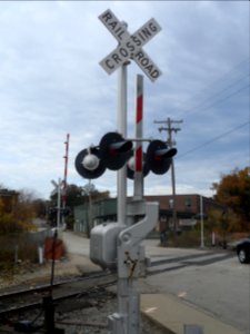 Railroad Crossing Signal photo