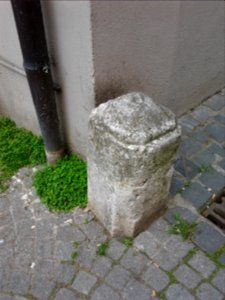 Radabweiser Eichstätt Pfahlstr–Schlaggasse (Marktplatz 13)