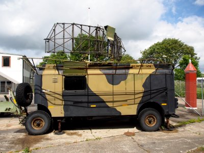 Radar trailer in Aalborg Forsvars- og Garnisonsmuseum, pic2