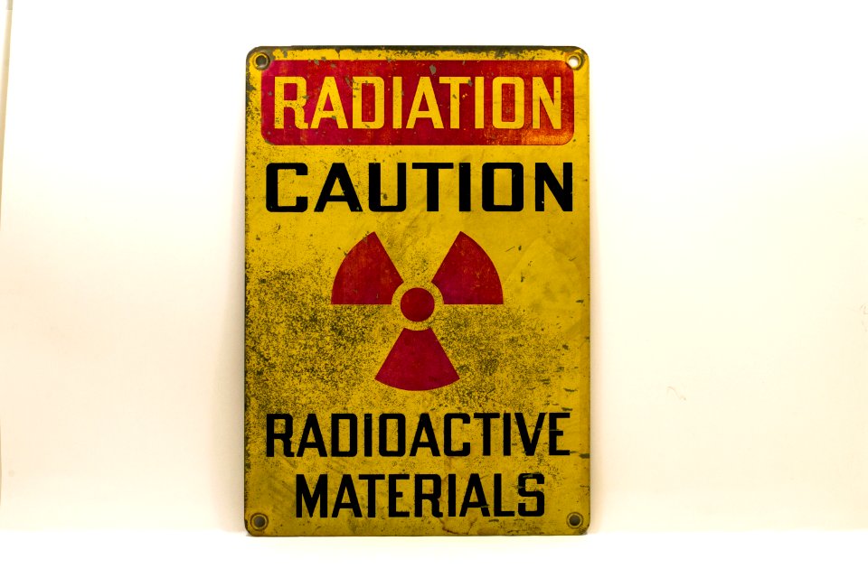 Radiation Caution Sign