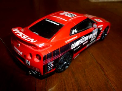 Radio controlled model car of MOTUL NISMO GT-R Ver.Tokachi 24h race (1)