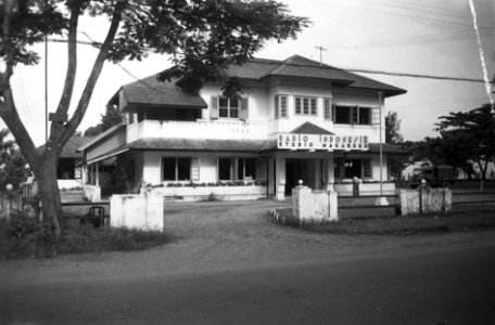 Radio Indonesië. Studio Makasser. Gebouw, Bestanddeelnr 7154