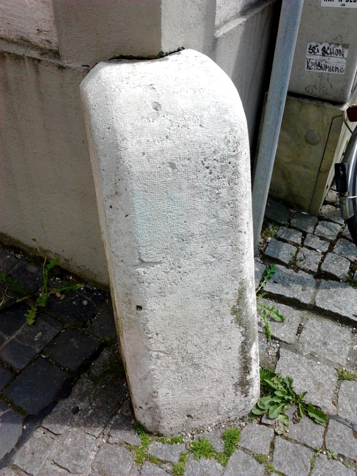 Radabweiser Eichstätt Pfahlstr–Fischergasse (Marktplatz 15) (1)