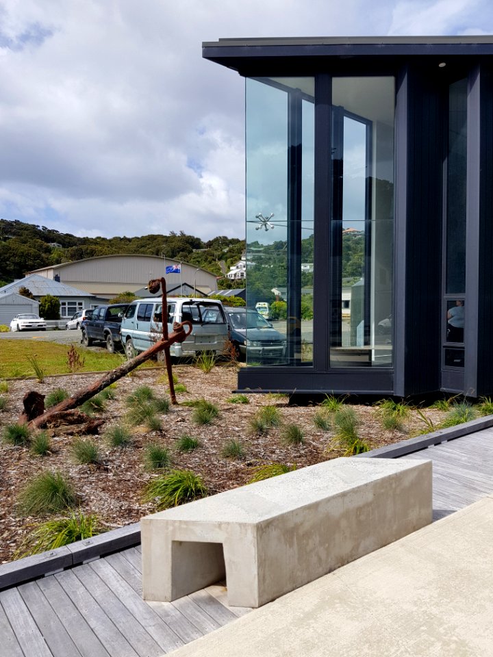 Rakiura Museum, end of building