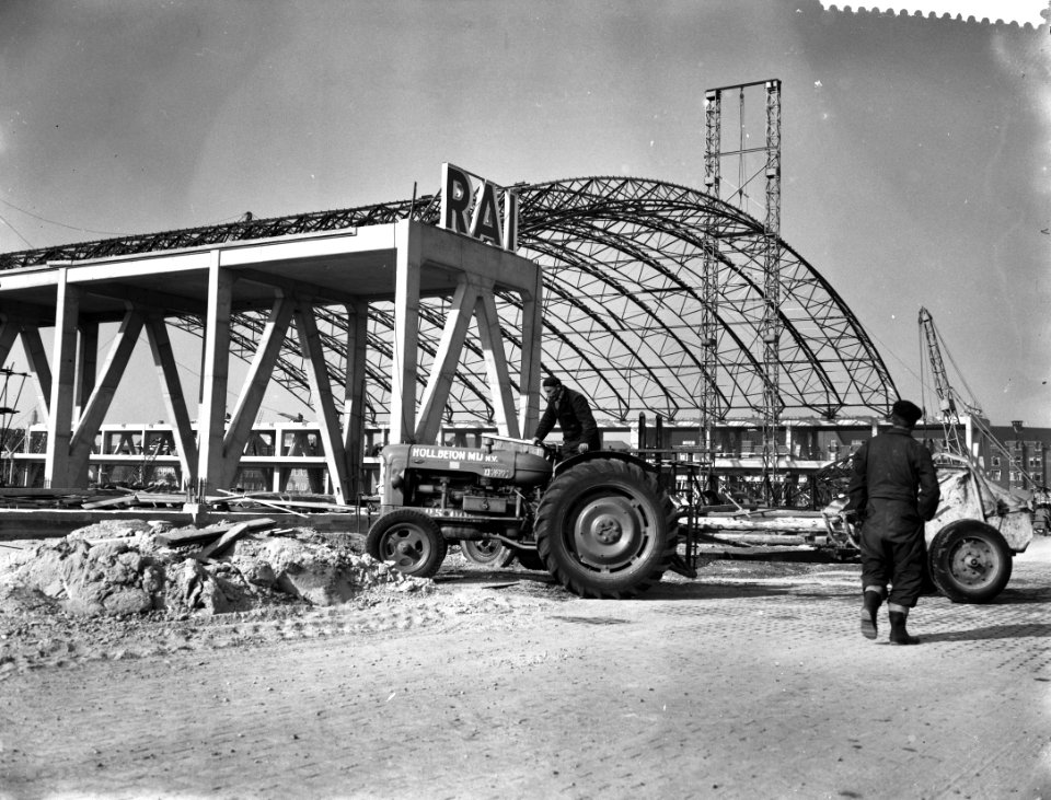 RAI in aanbouw, Bestanddeelnr 910-7463